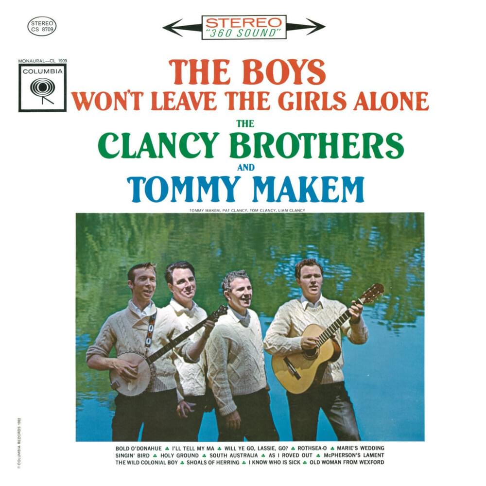 Album cover art for "Shoals of Herring" by The Clancy Brothers & Tommy Makem