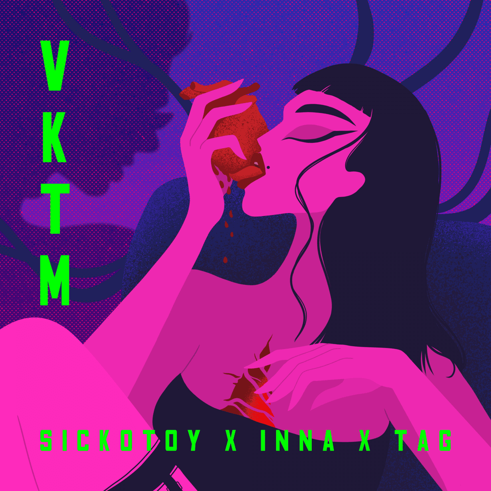Album cover art for "VKTM" by SICKOTOY