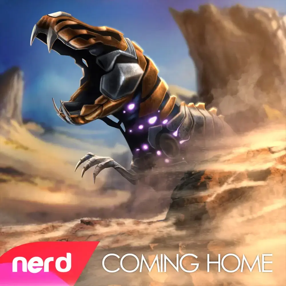 Album cover art for "Coming Home" by NerdOut