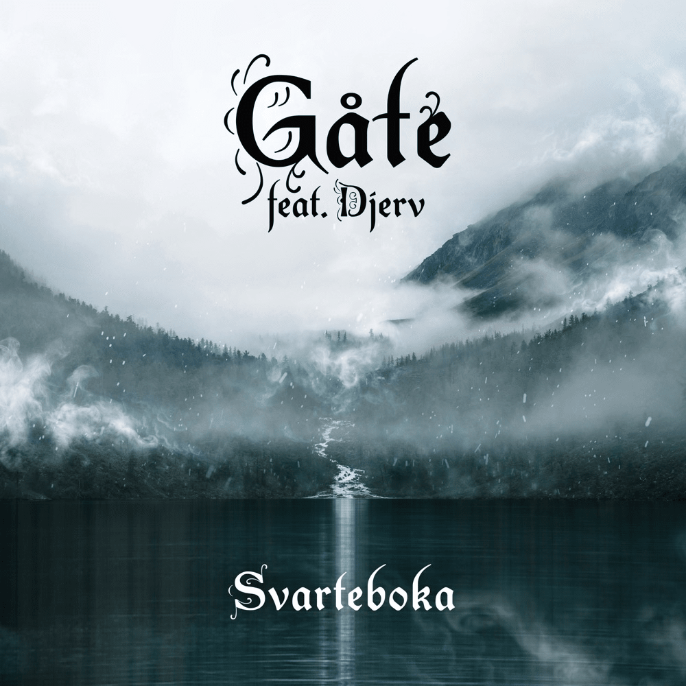 Album cover art for "Svarteboka" by Gåte & Djerv