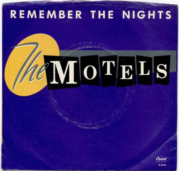 Album cover art for "Remember the Nights" by The Motels