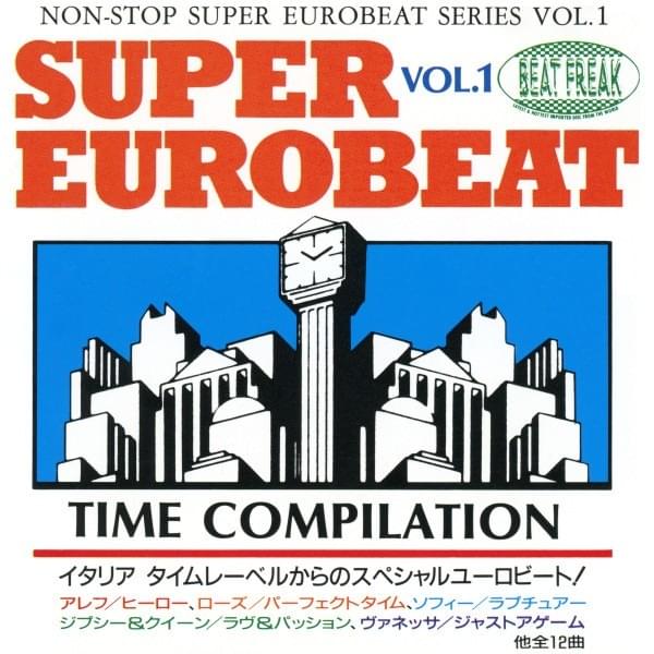 Cover image for SUPER EUROBEAT VOL. 1 - TIME COMPILATION