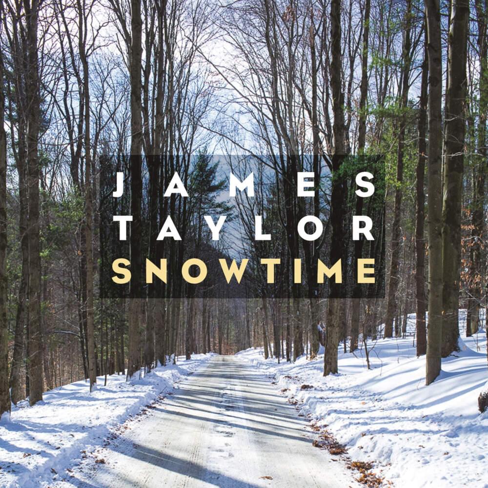 Album cover art for "SnowTime" by James Taylor