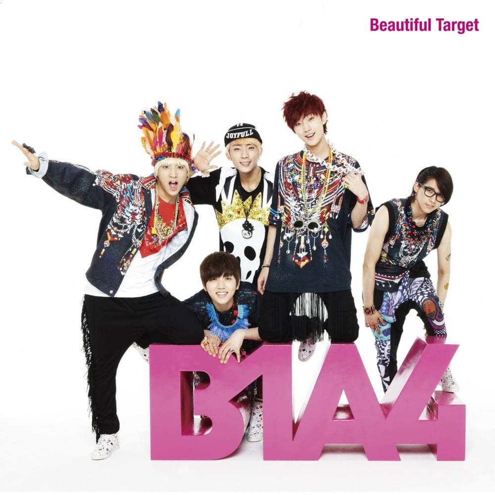 Album cover art for "Beautiful Target (Japanese Version)" by B1A4