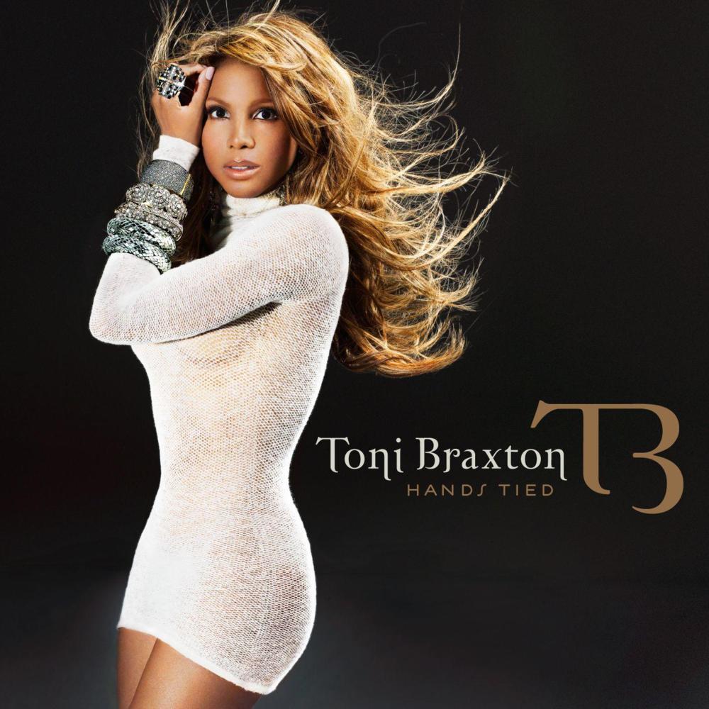 Album cover art for "Hands Tied" by Toni Braxton