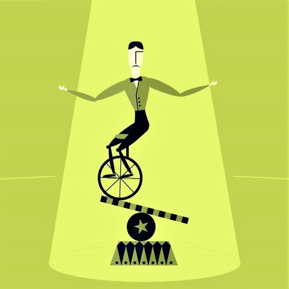Album cover art for "Equilibrismo" by Jona ALK