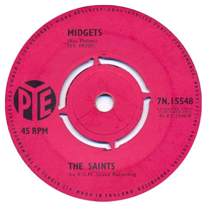 Album cover art for "Midgets" by The Saints (Band)