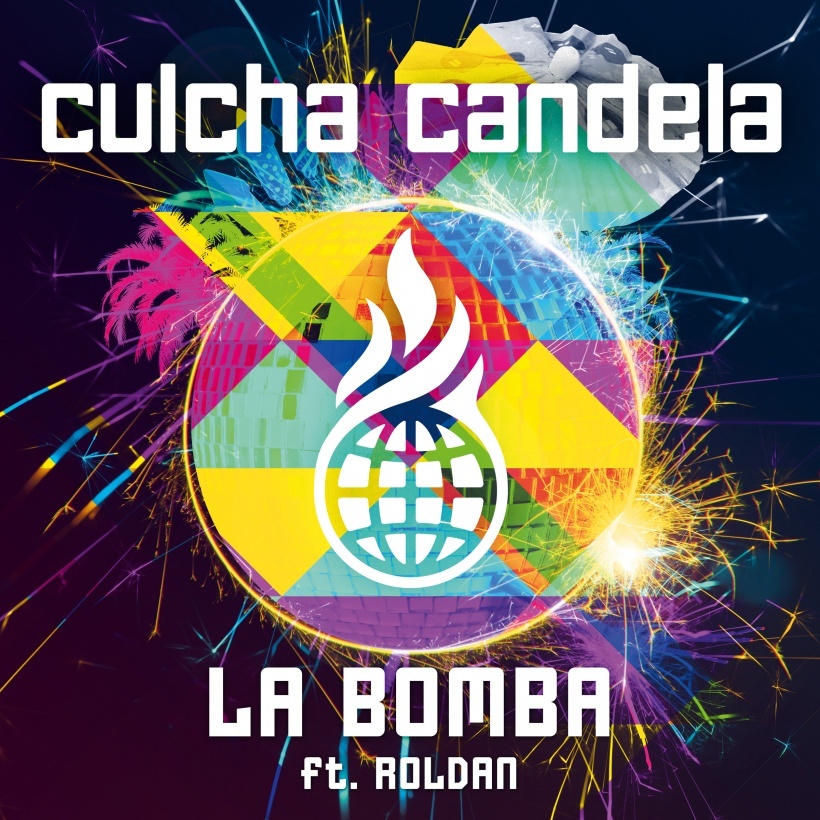 Album cover art for "La Bomba" by Culcha Candela & Roldán