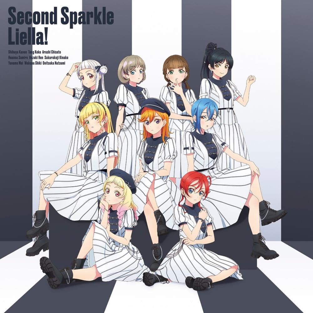 Album cover art for "Second Sparkle" by Liella!