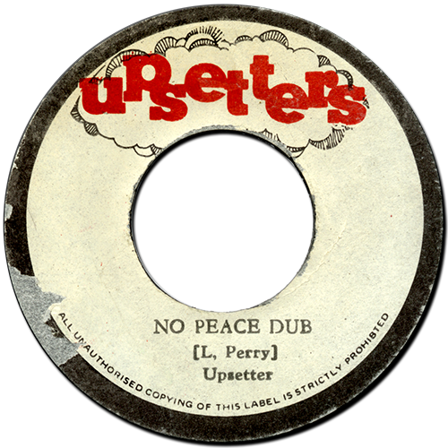 Album cover art for "No Peace Dub" by The Upsetters