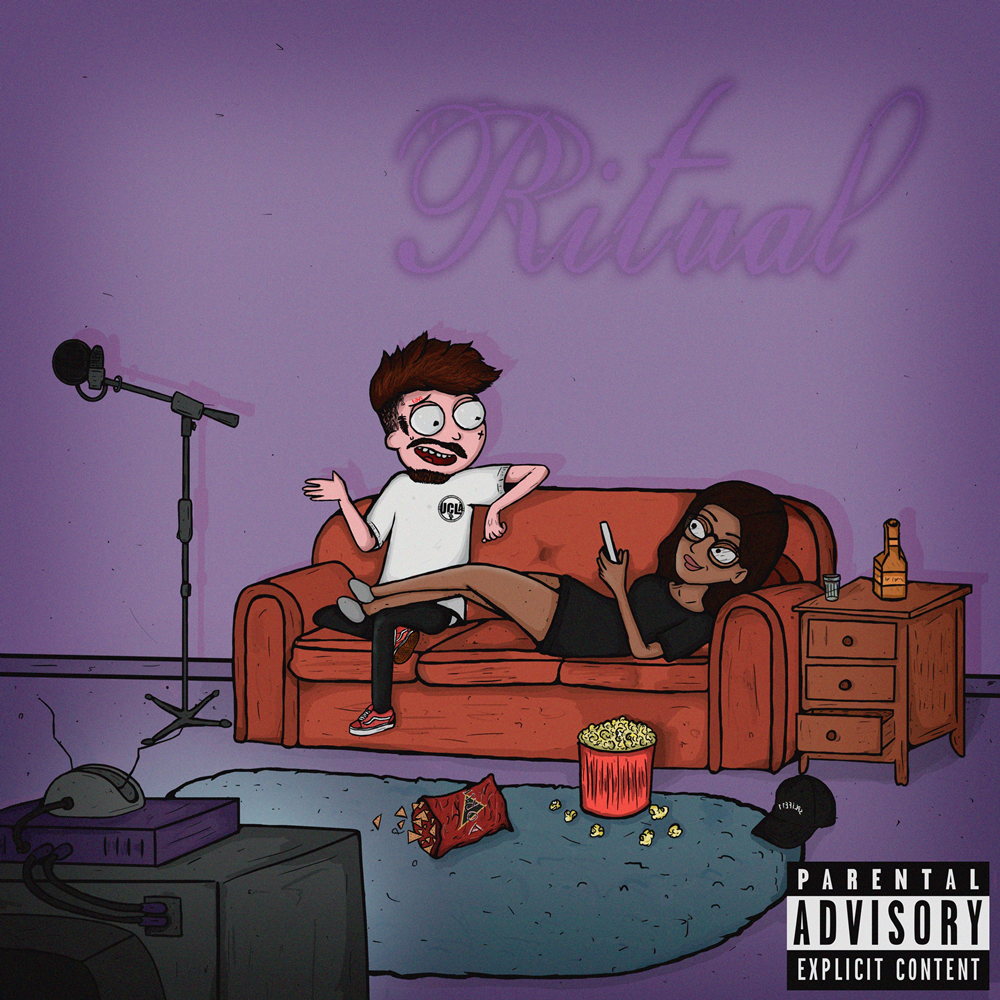 Album cover art for "Ritual" by Duzz