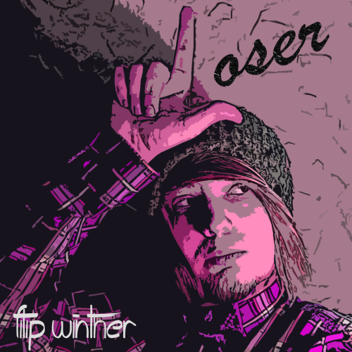 Album cover art for "Loser" by Filip Winther