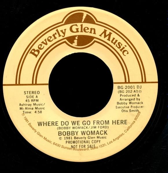 Album cover art for "Where Do We Go from Here" by Bobby Womack