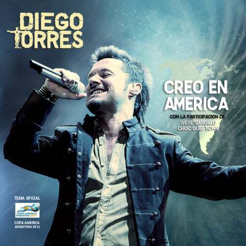 Album cover art for "Creo en América" by Diego Torres & ChocQuibTown & Ivete Sangalo