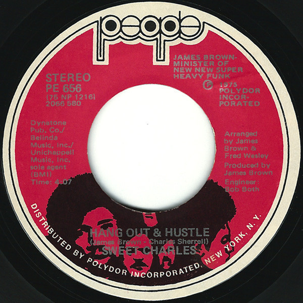 Album cover art for "Hang Out & Hustle" by Charles Sherrell