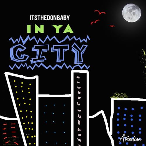 Album cover art for "In Ya City" by Kodie Shane