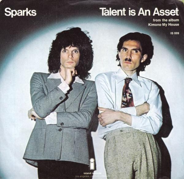 Album cover art for "Talent Is an Asset" by Sparks