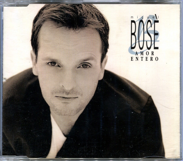 Album cover art for "Amor Entero" by Miguel Bosé