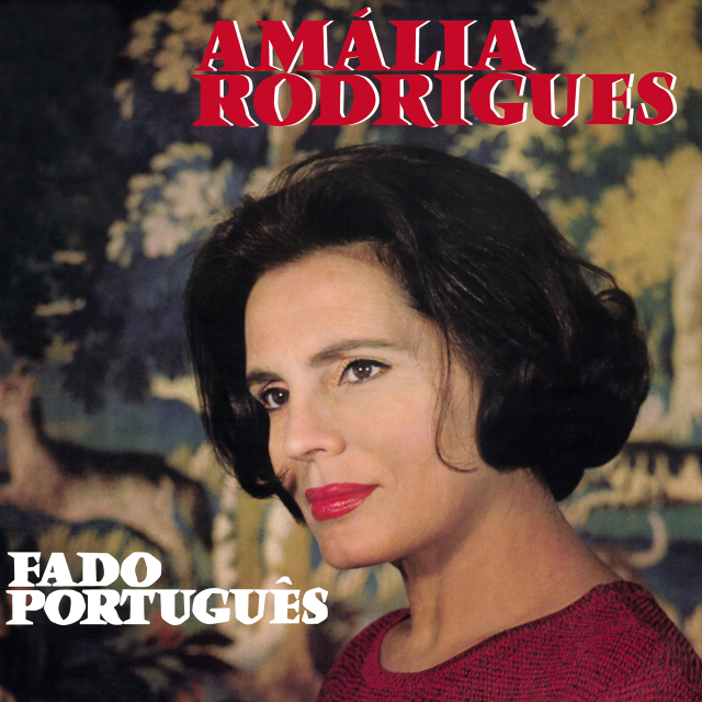 Album cover art for "Fado português" by Amália Rodrigues