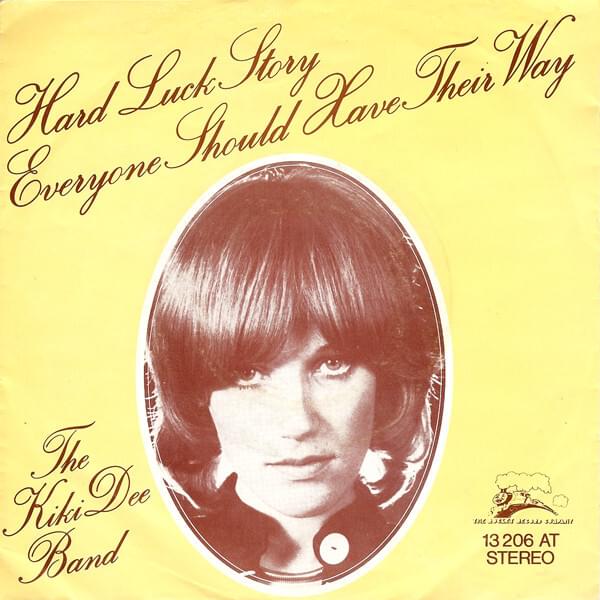 Album cover art for "Hard Luck Story" by Kiki Dee