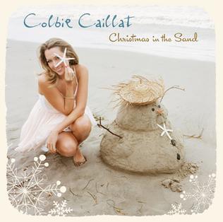Album cover art for "Christmas in the Sand" by Colbie Caillat