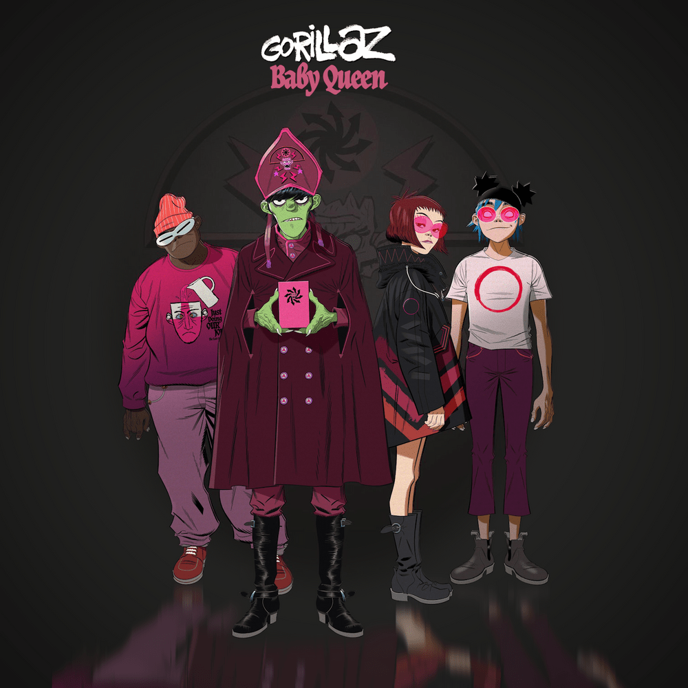 Album cover art for "Baby Queen" by Gorillaz