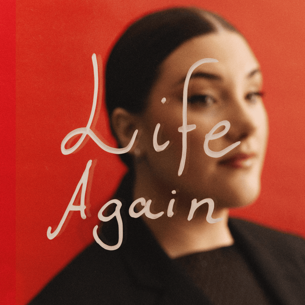 Album cover art for "Life Again" by Annika Wickihalder