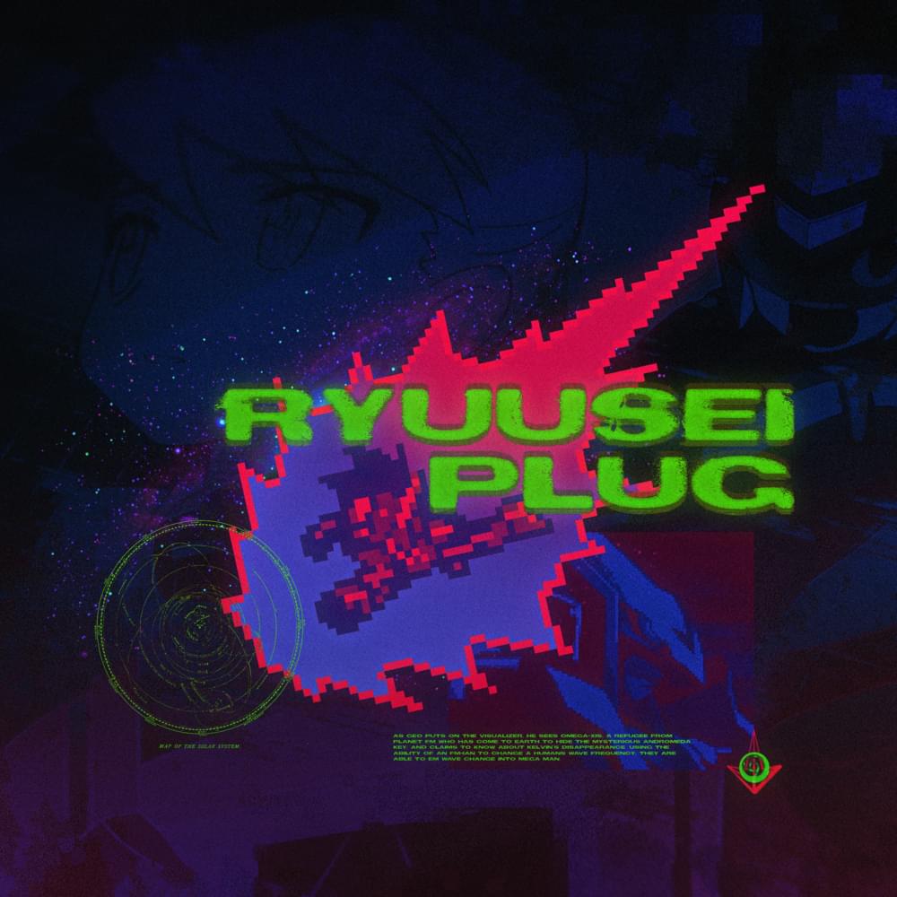 Album cover art for "RYUUSEI PLUG" by pdr dax