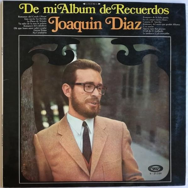 Album cover art for "Romance Del Rey Moro Que Perdió Alhama" by Joaquín Díaz (Folklorista)
