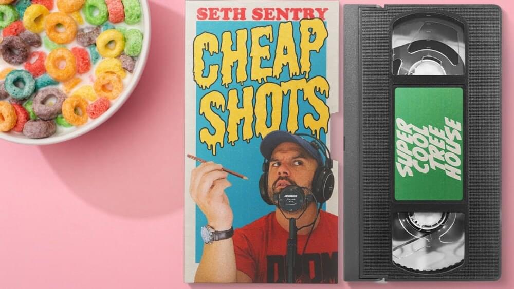 Album cover art for "Cheap Shots" by Seth Sentry