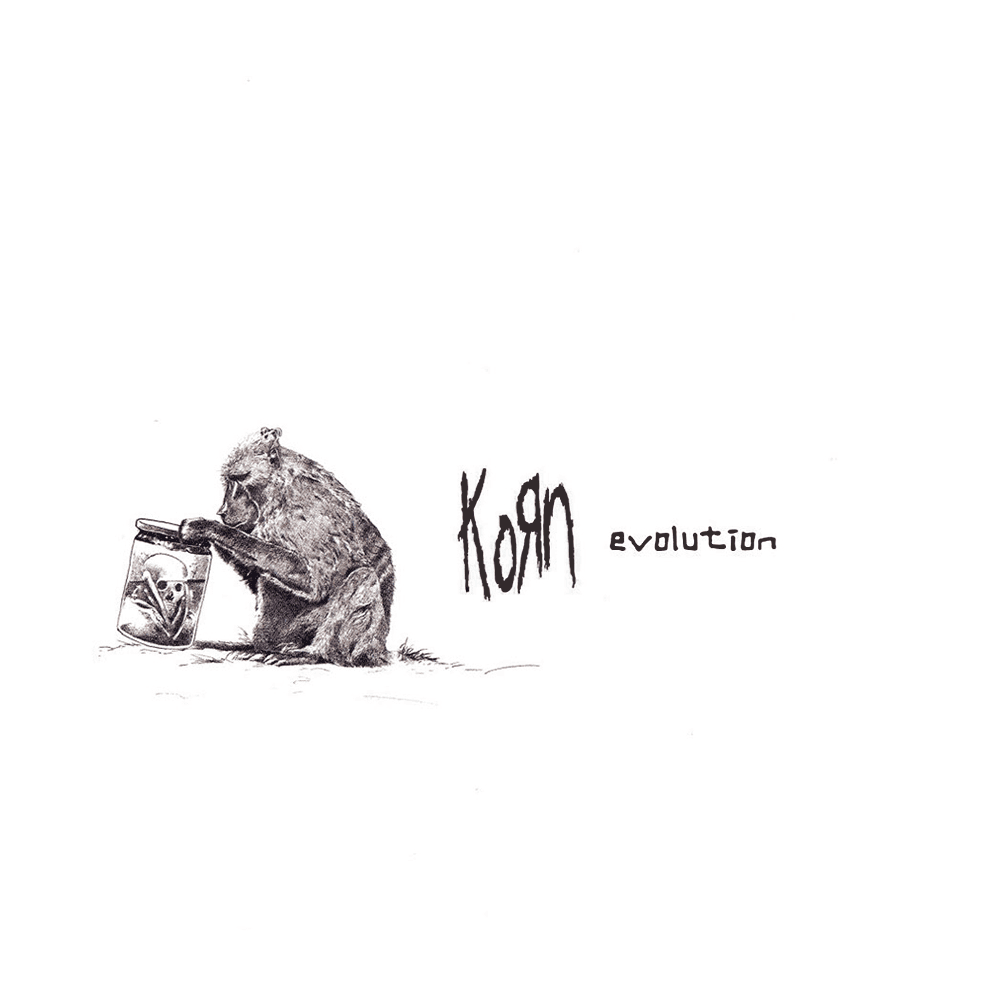 Album cover art for "Evolution" by Korn