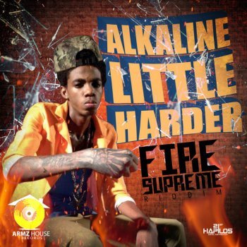 Album cover art for "Likkle Harder" by Alkaline