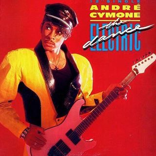 Album cover art for "The Dance Electric" by André Cymone