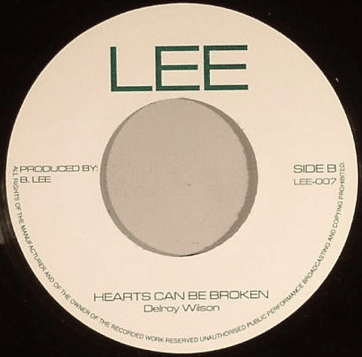 Album cover art for "Any Heart Can Be Broken" by Delroy Wilson