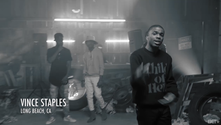 Album cover art for "2015 BET Hip Hop Awards - Cypher 3" by BET & Casey Veggies & Raury & Vince Staples & J-Doe & Mez