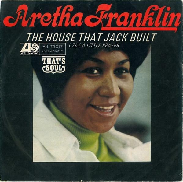Album cover art for "The House That Jack Built" by Aretha Franklin