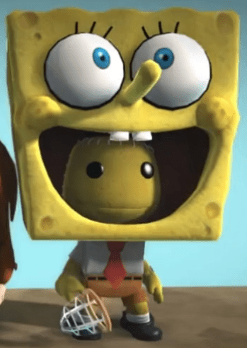 Album cover art for "Levels" by Mboi (FNF) & Boyfriend (FNF) & SpongeBob SquarePants (FNF)