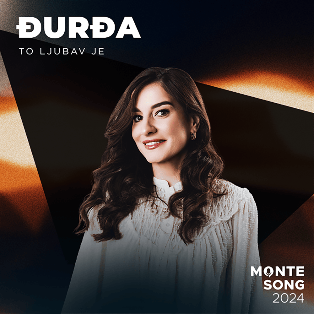 Album cover art for "To ljubav je" by Đurđa (MNE)