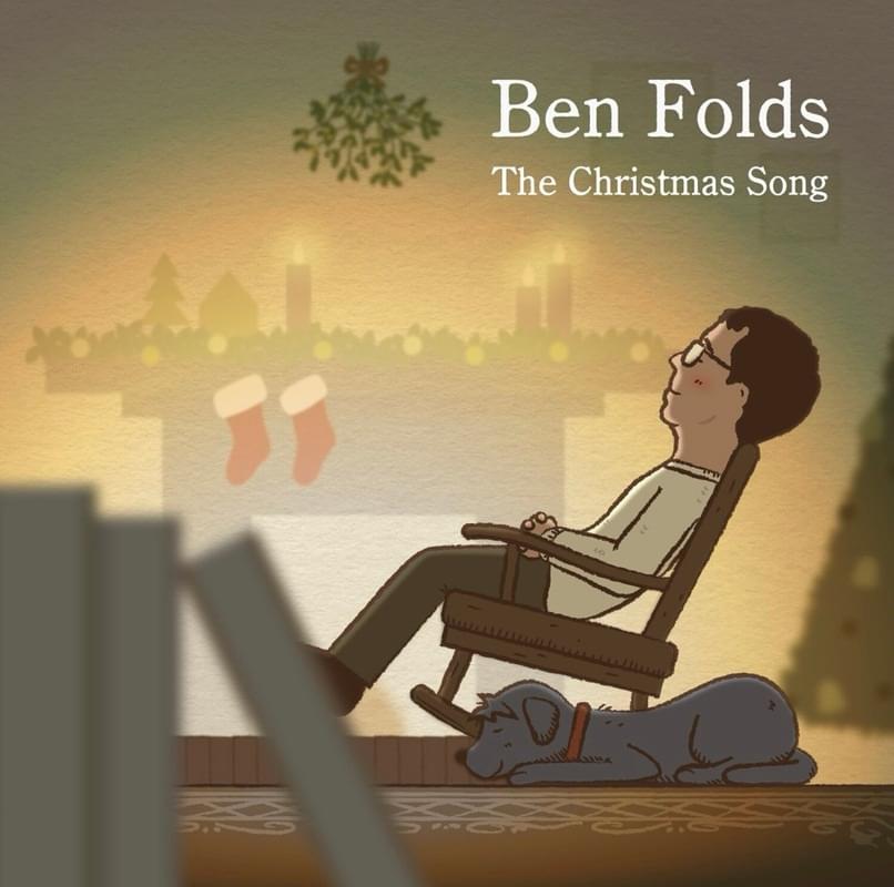 Album cover art for "The Christmas Song" by Ben Folds