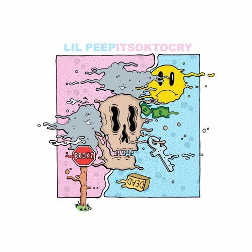 Album cover art for "Rockstar" by Lil Peep & Jimmy V