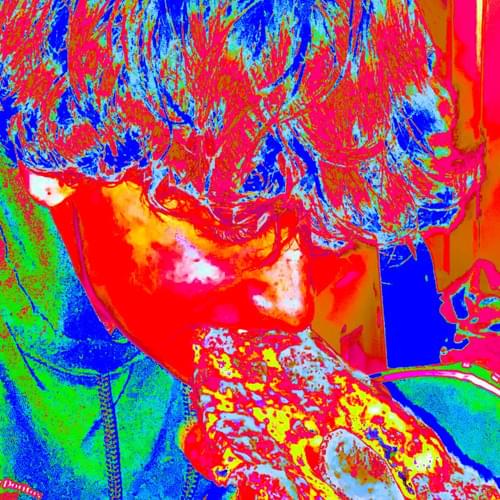 Album cover art for "Pizza date" by grape milk