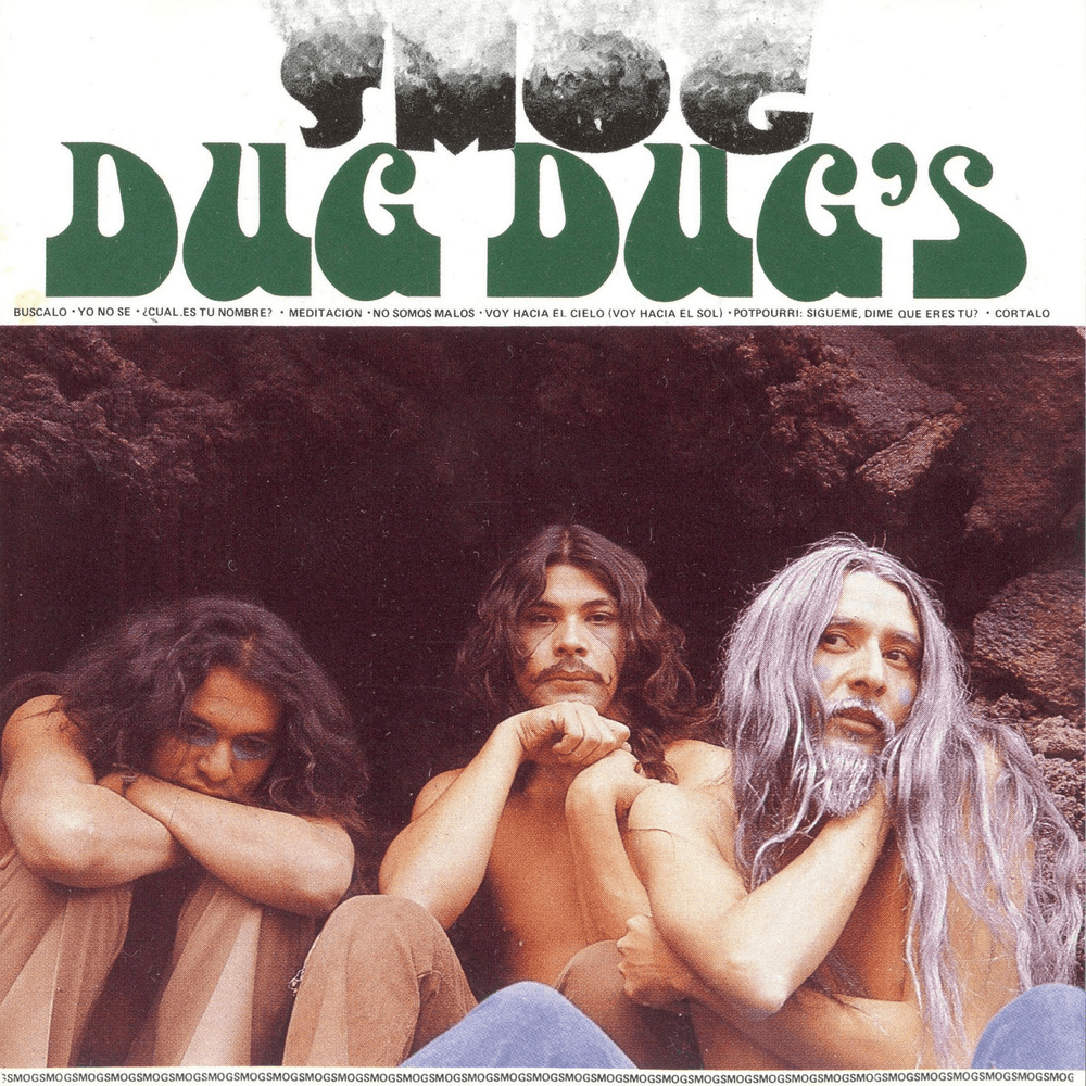 Album cover art for "Smog" by Los Dug Dug’s