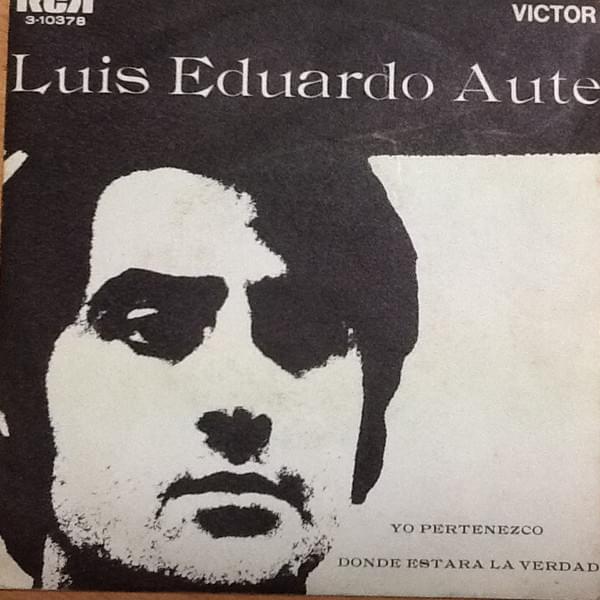 Album cover art for "Yo pertenezco" by Luis Eduardo Aute