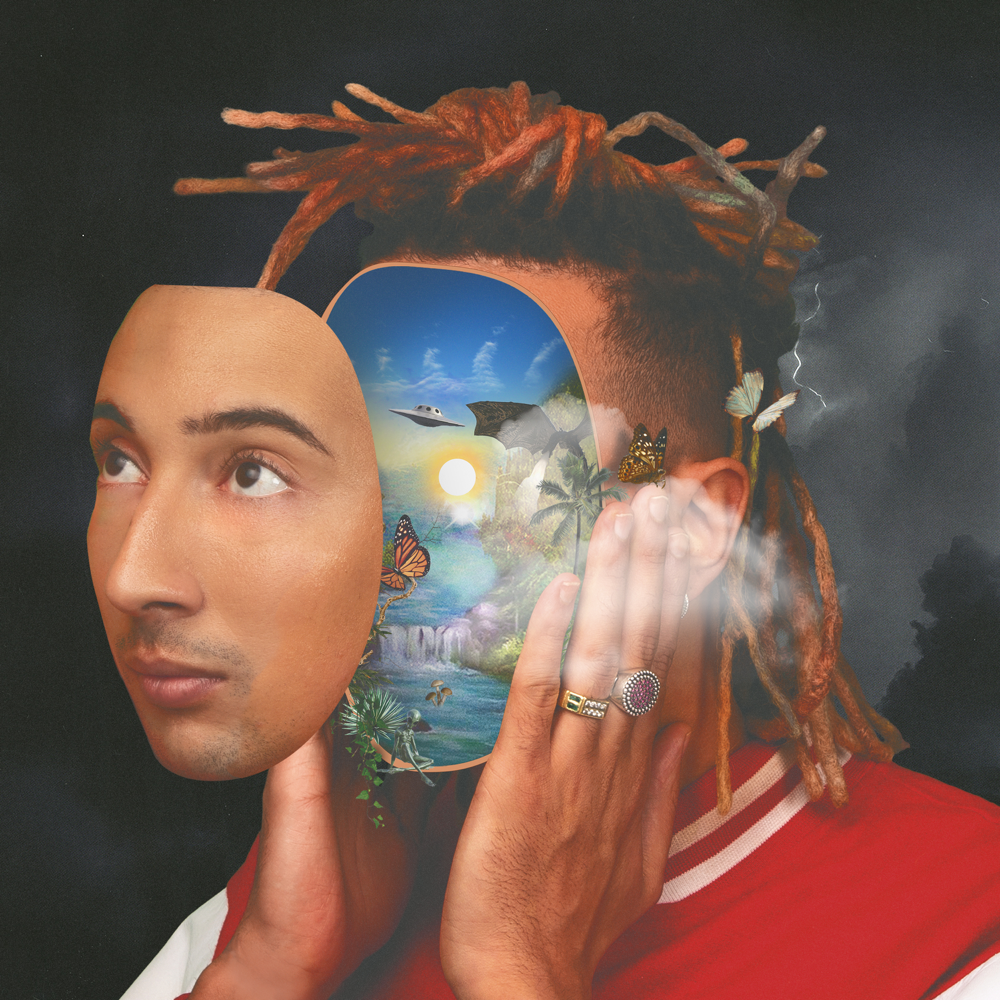 Album cover art for "Fallito" by Ghali