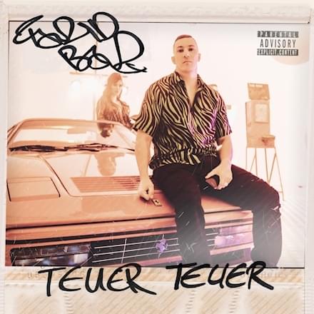 Album cover art for "TEUER TEUER" by Farid Bang