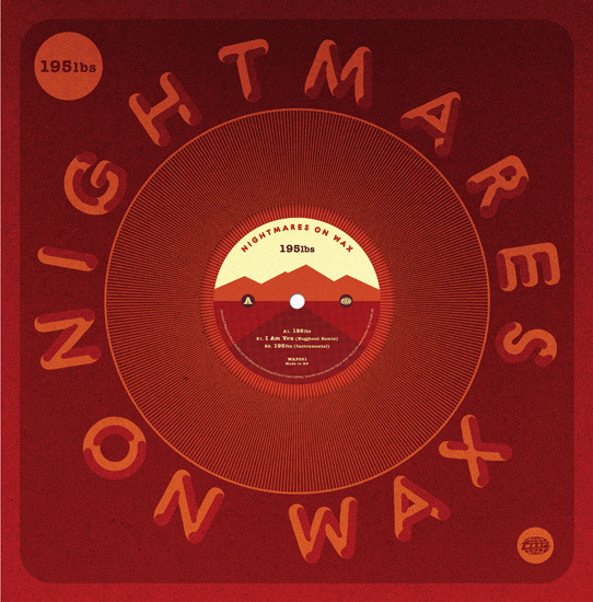 Album cover art for "195lbs" by Nightmares on Wax