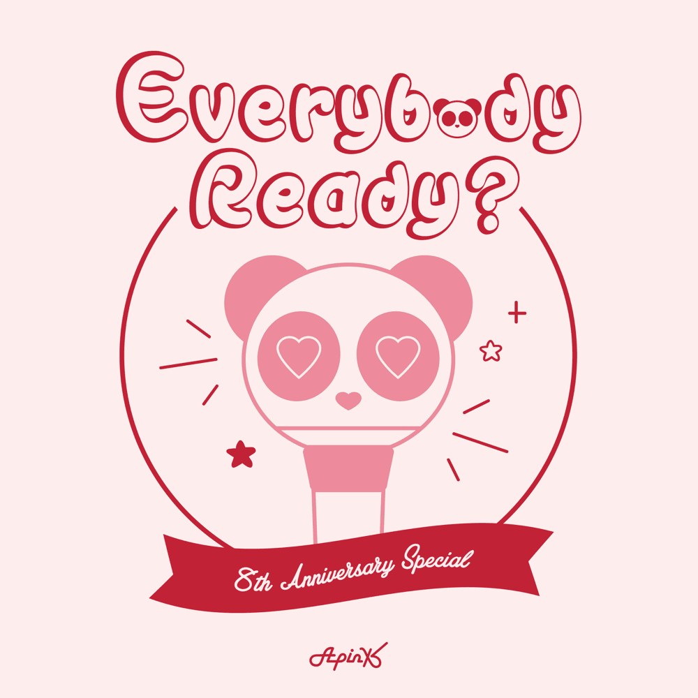 Album cover art for "Everybody Ready?" by Apink (에이핑크)