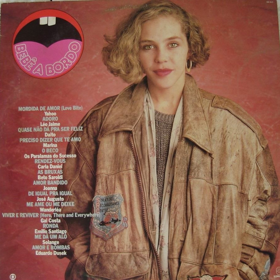 Album cover art for "Amor e Bombas" by Eduardo Dussek