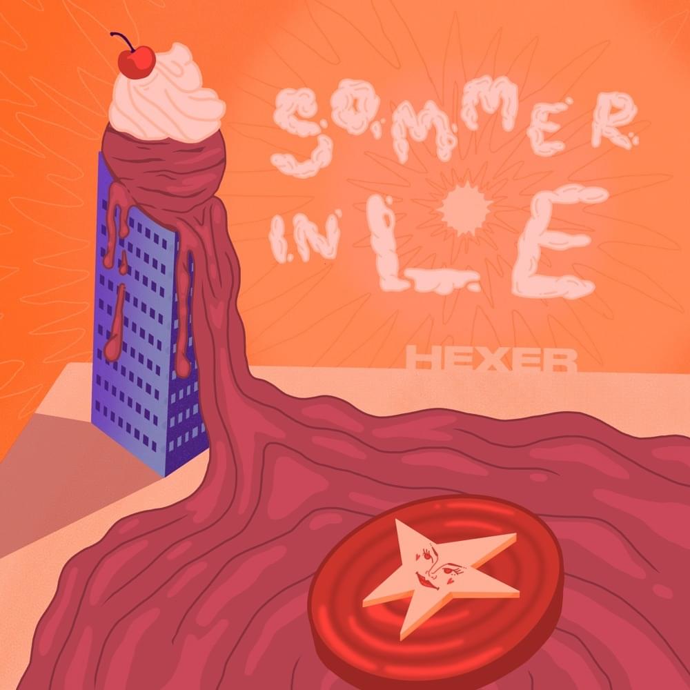 Album cover art for "Sommer in LE" by HeXer