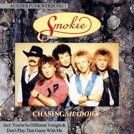 Album cover art for "Chasing Shadows" by Smokie